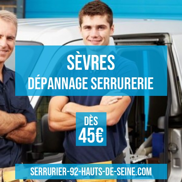 Serrurier Sèvres 92