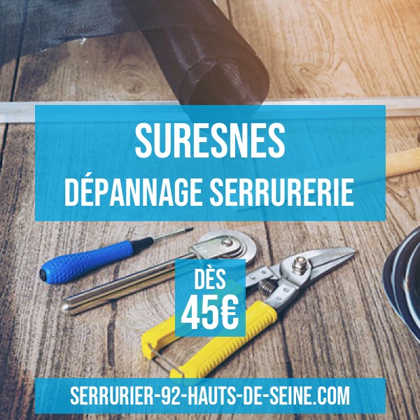 Serrurier Suresnes 92